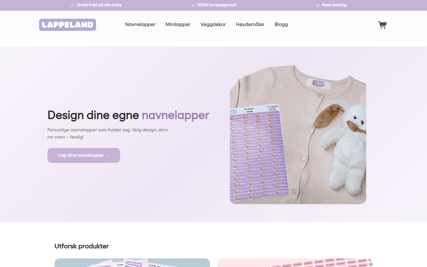 Lappeland — the live site