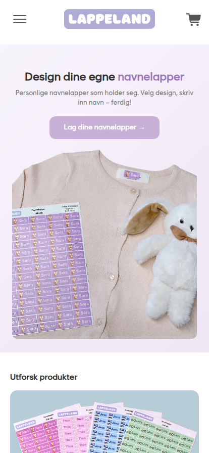 Lappeland — mobile view