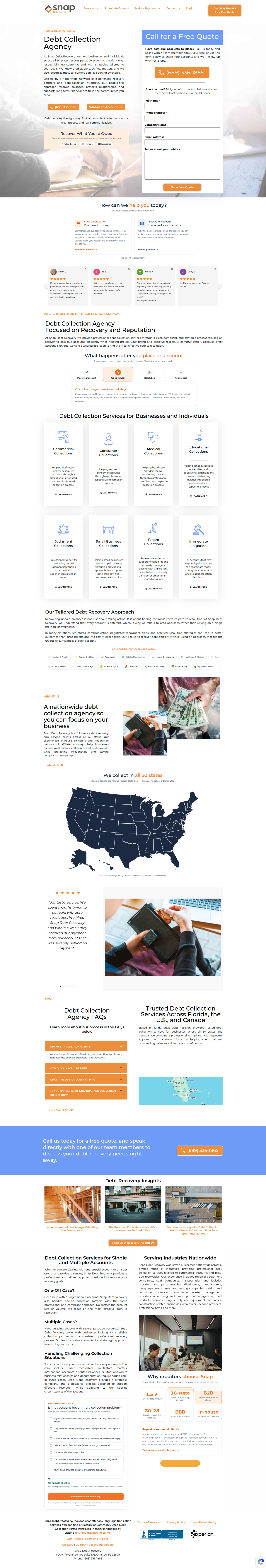 SnapDebt — full page
